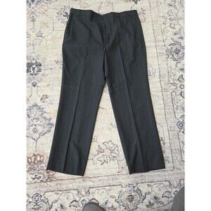 #504 Towncraft Custom Fit Suite Men's 38x30 Wool/Polyester suit pants Charcoal